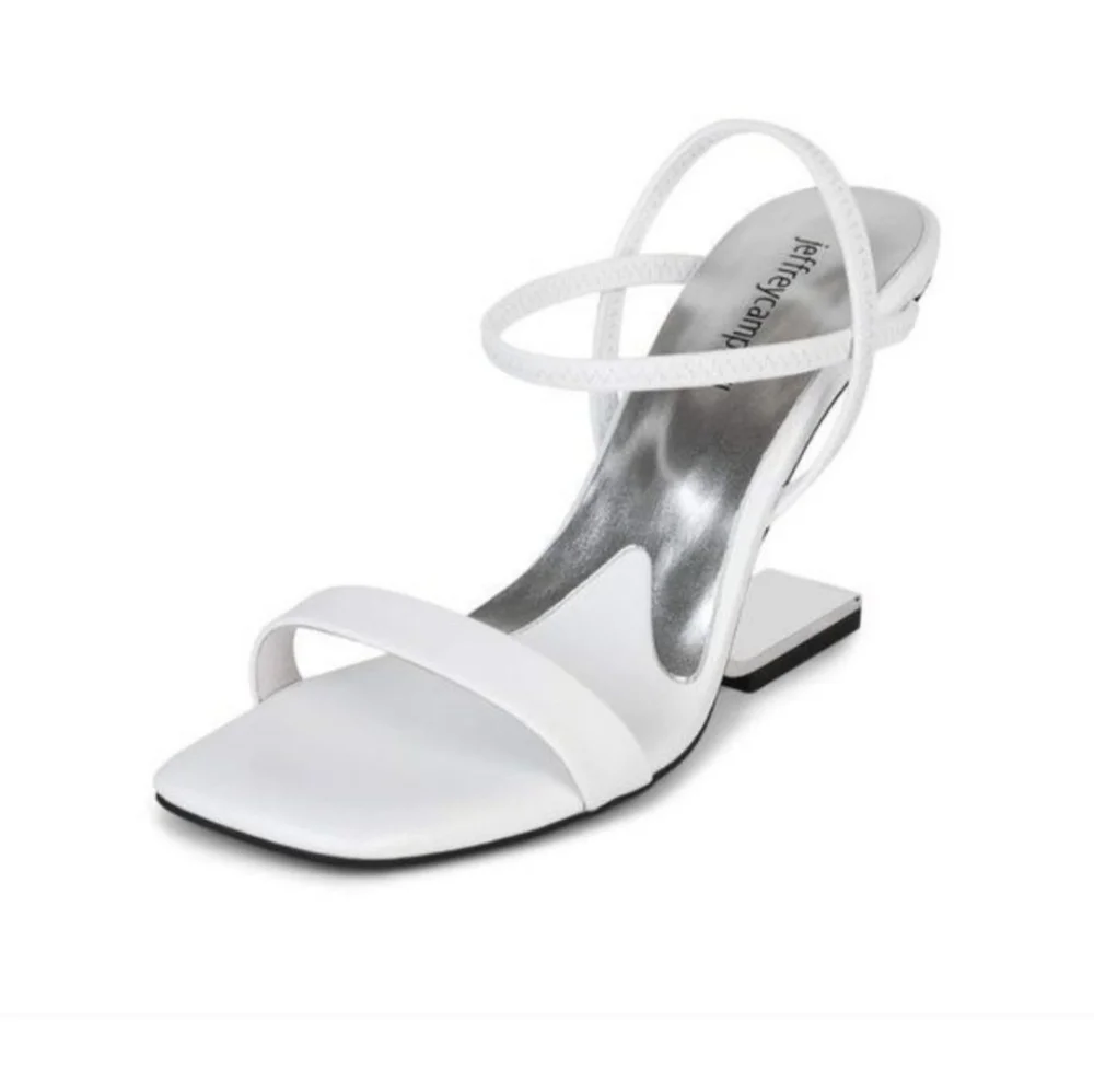 Jeffrey Campbell Geometric Sandals 6.5 - Picture 3 of 6